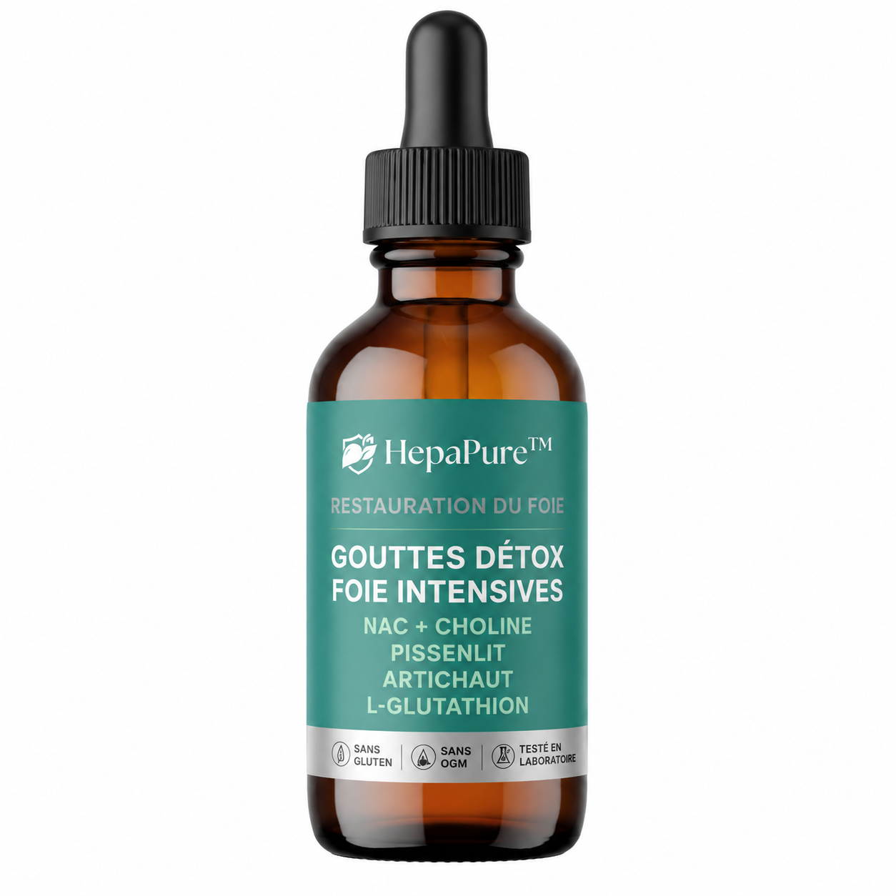 HepaPure™ Gouttes Détox Foie Intensives | Nettoyez votre foie surchargé et retrouvez une énergie légère dès les premières semaines !