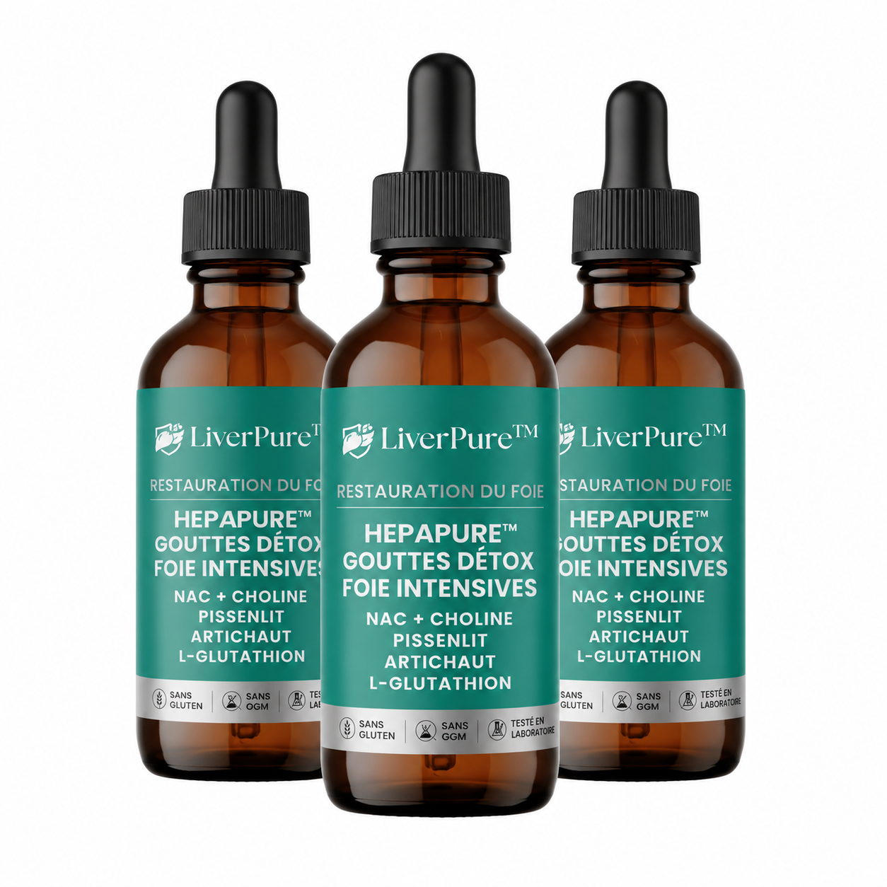 HepaPure™ Gouttes Détox Foie Intensives | Nettoyez votre foie surchargé et retrouvez une énergie légère dès les premières semaines !