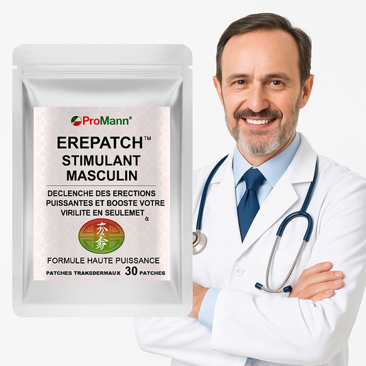 ErecPatch™ Patch Stimulant Masculin | Déclenche des érections puissantes et booste votre virilité en seulement 5 minutes!