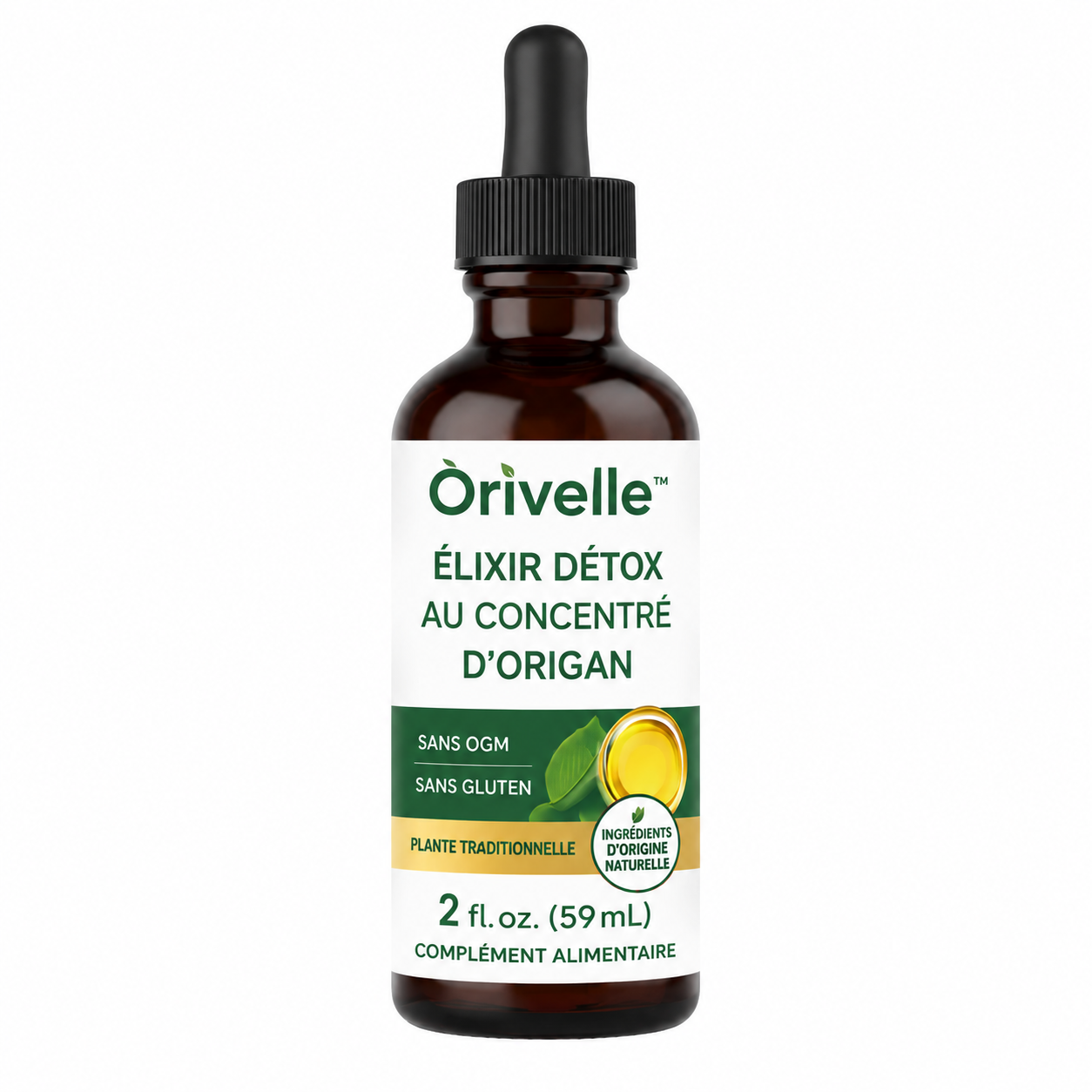 Orivelle™ Élixir Détox au Concentré d’Origan | Éliminez 3 kg de toxines en 48h et retrouvez un ventre plat !