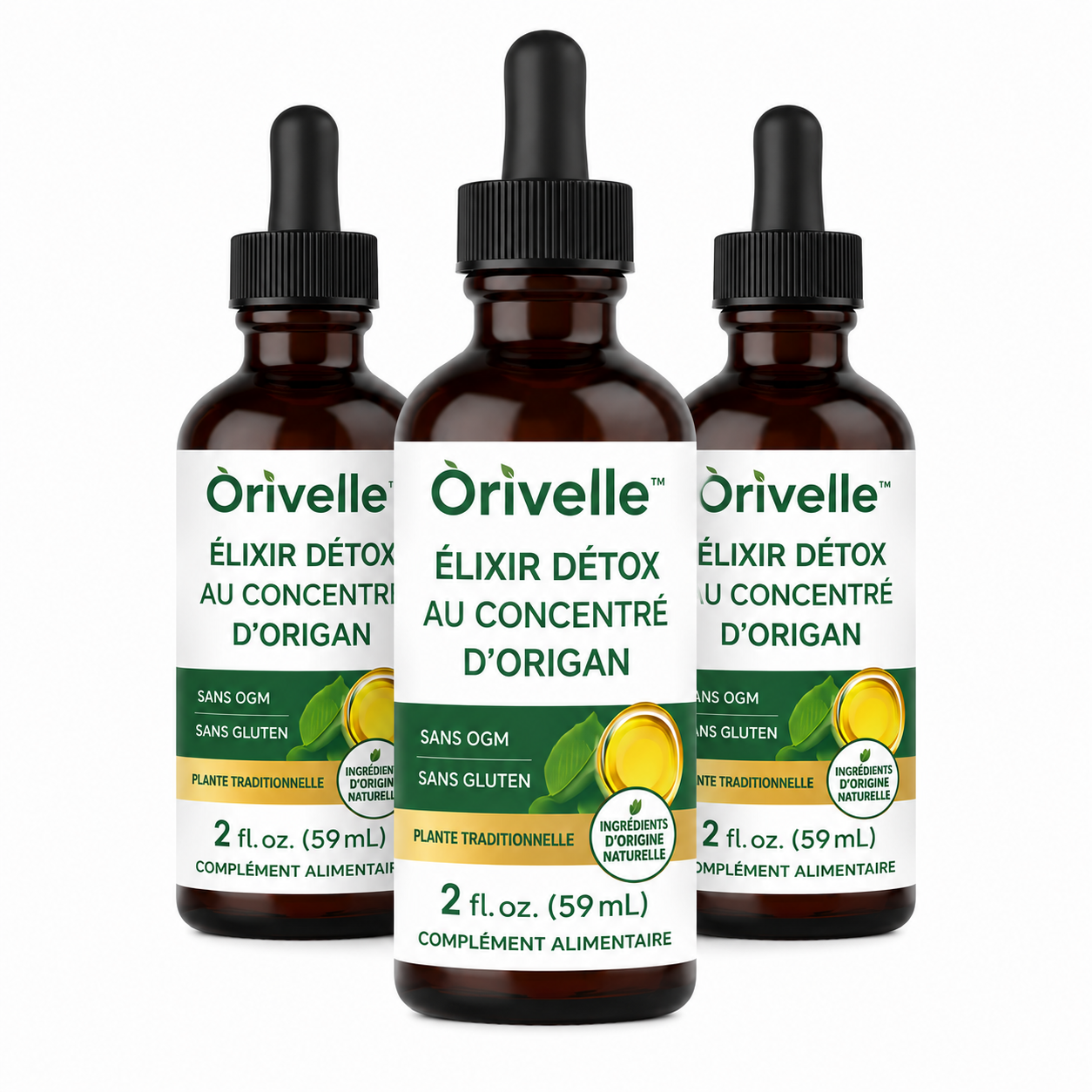 Orivelle™ Élixir Détox au Concentré d’Origan | Éliminez 3 kg de toxines en 48h et retrouvez un ventre plat !