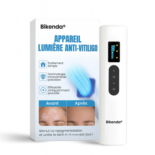 MelaLight™ Appareil Lumière Anti-Vitiligo | Stimule la repigmentation et unifie le teint en 10 minutes par jour!