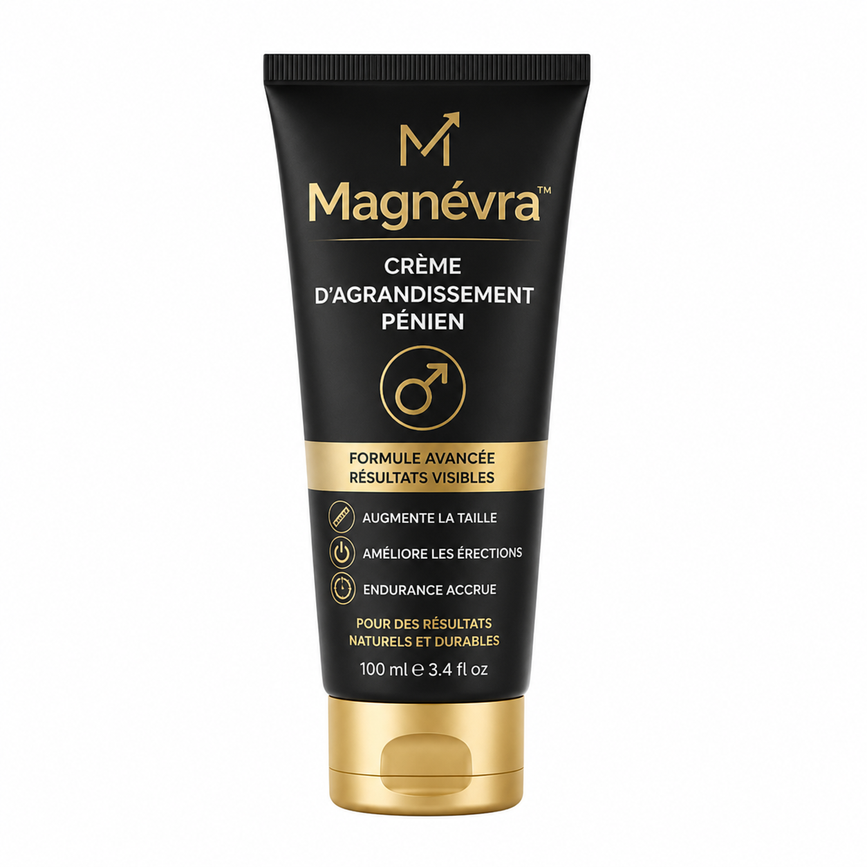 Magnévra™ Crème d’agrandissement pénien | Augmentez votre taille jusqu’à 4,5 cm en seulement 7 jours !