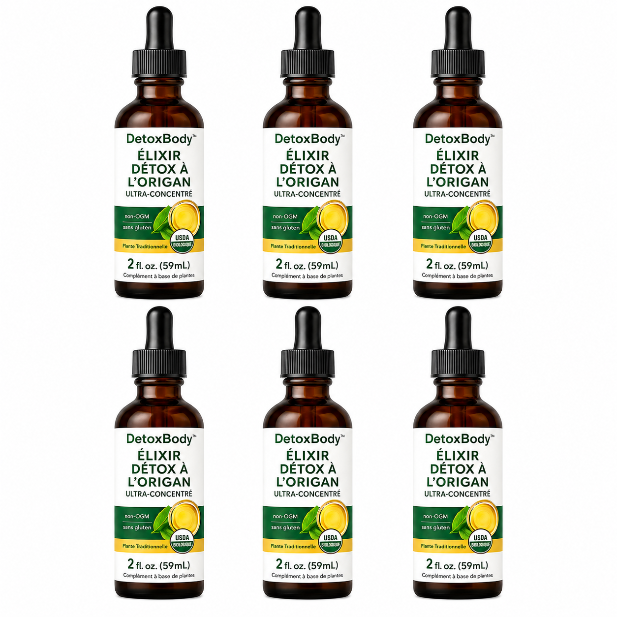 DetoxBody™ Élixir Détox à l’Origan Ultra-Concentré | Perdez 3 kg de toxines en seulement 48 heures !