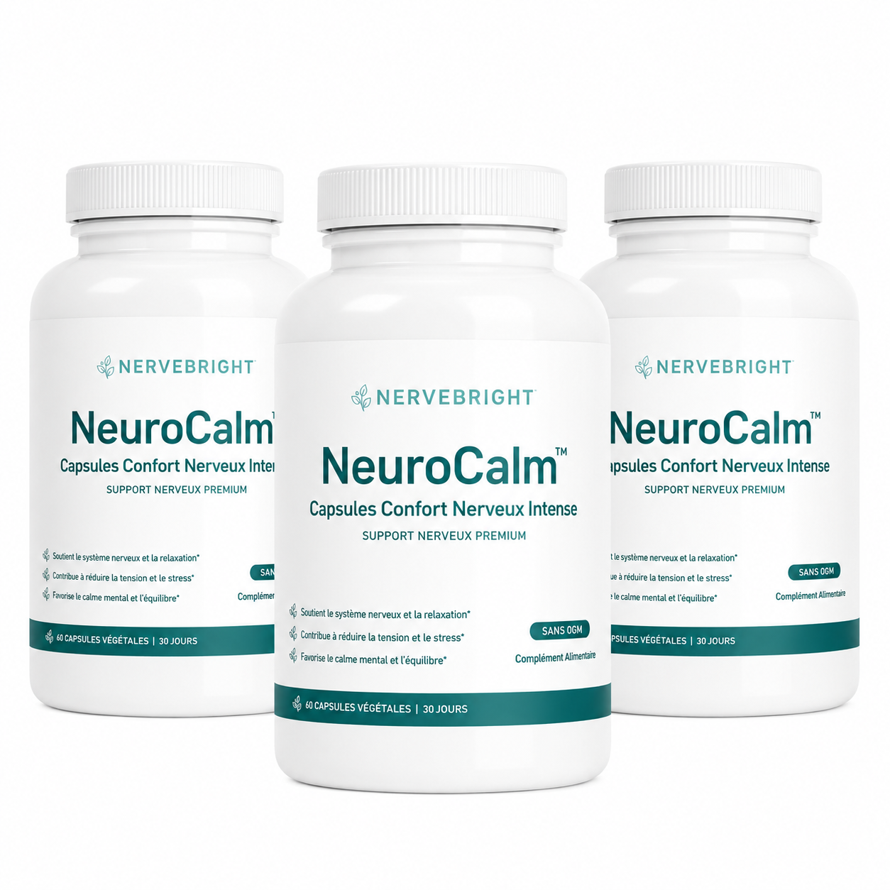 NeuroCalm™ Capsules Confort Nerveux Intense | Réduction de 96% des brûlures nerveuses en seulement 5 jours !
