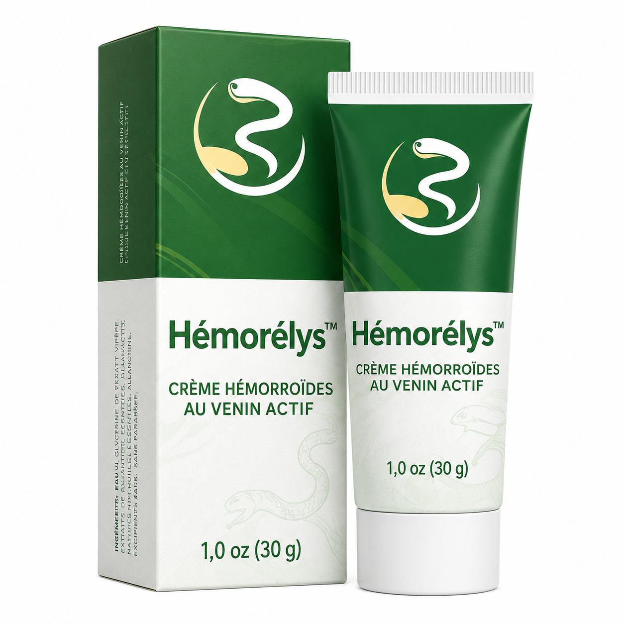 Hémorélys™ Crème Hémorroïdes au Venin Actif | Éliminez la douleur et le gonflement dès la première application !