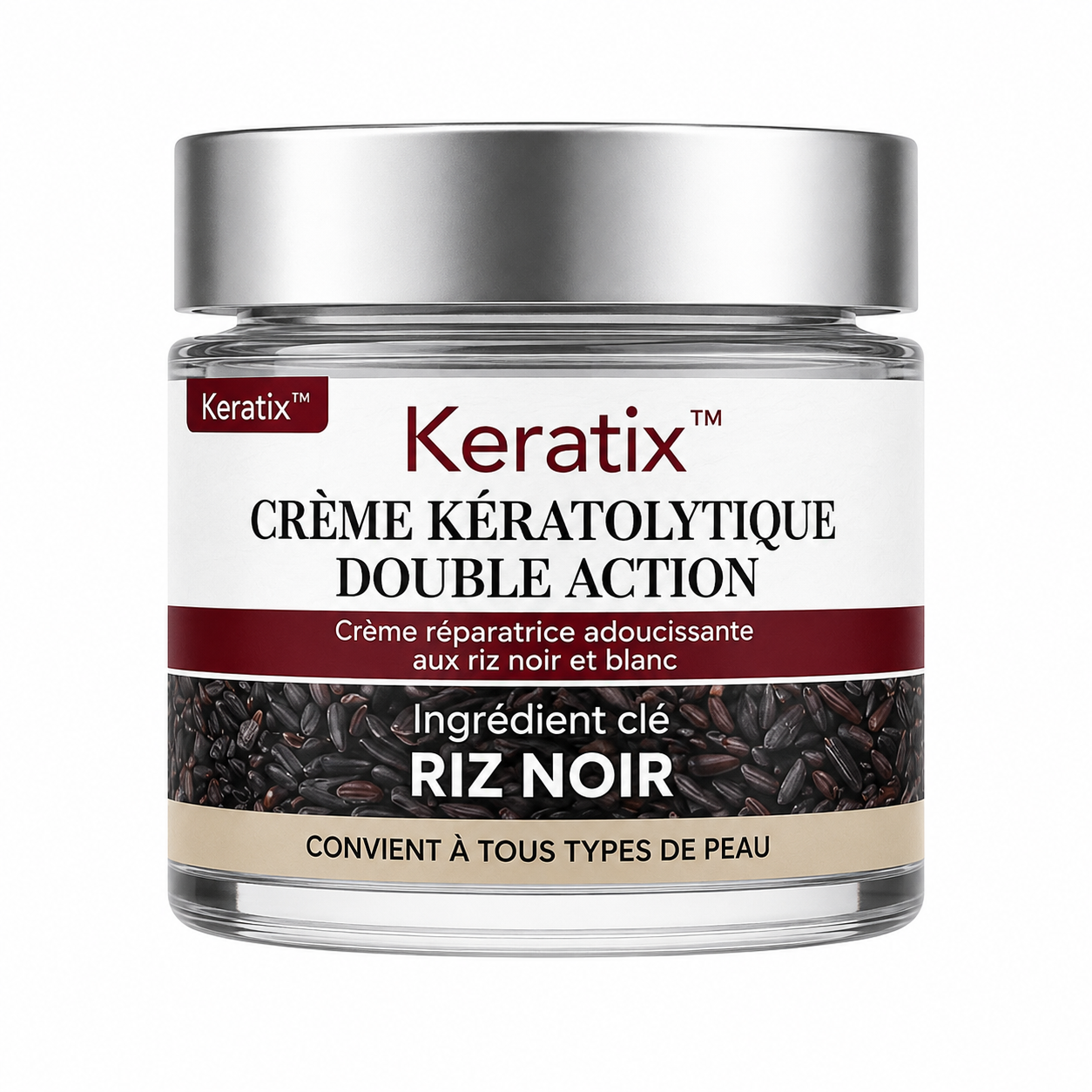 Keratix™ Crème Kératolytique Double Action | Effacez les imperfections de la peau en 7 jours !