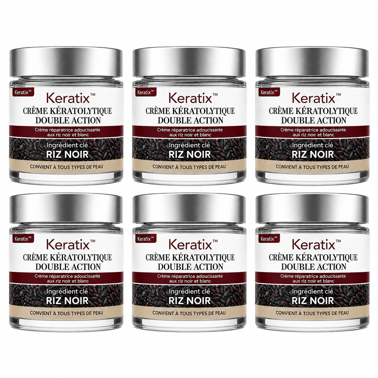Keratix™ Crème Kératolytique Double Action | Effacez les imperfections de la peau en 7 jours !