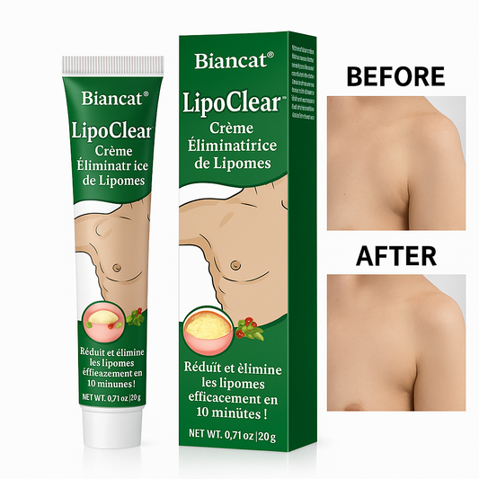 LipoClear™ Crème Éliminatrice de Lipomes | Réduit et élimine les lipomes efficacement en 10 minutes!
