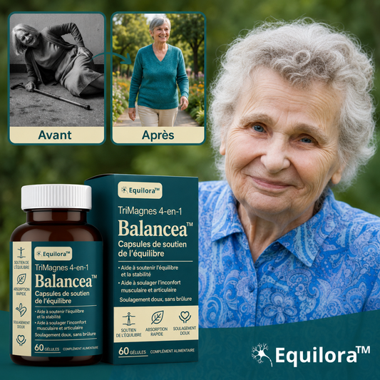 Balancea™ Capsules Stabilité & Mobilité | Fini la peur de tomber, retrouvez équilibre et stabilité en 2 semaines !