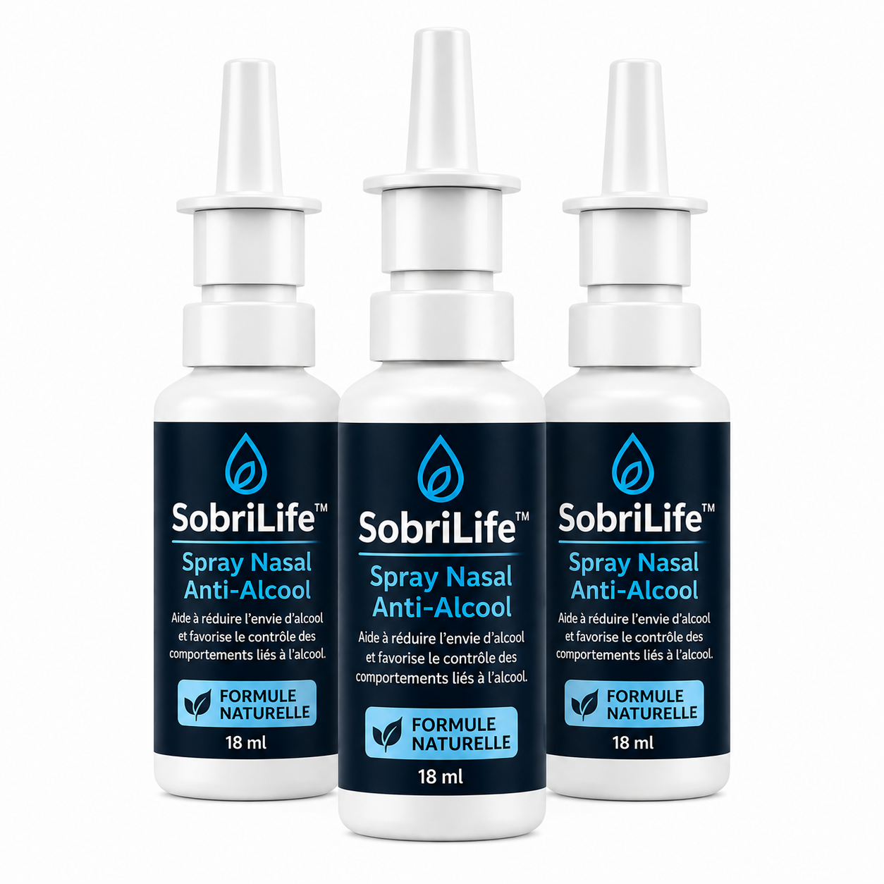 SobriLife™ Spray Nasal Anti-Alcool | Stop votre envie de boire en 3 jours !