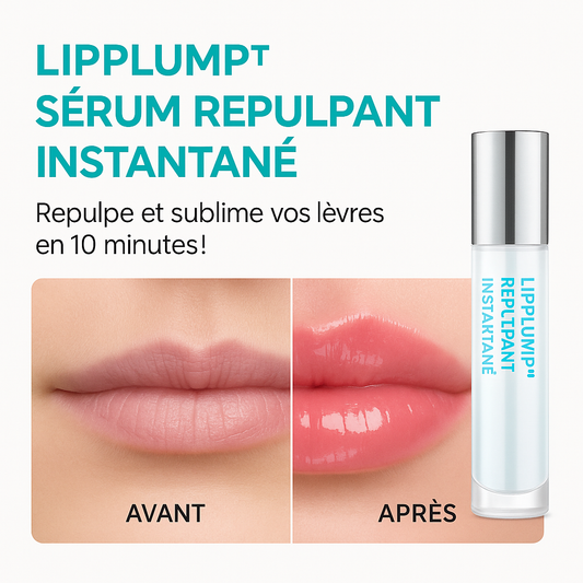 LipPlump™ Sérum Repulpant Instantané | Repulpe et sublime vos lèvres en 10 minutes!