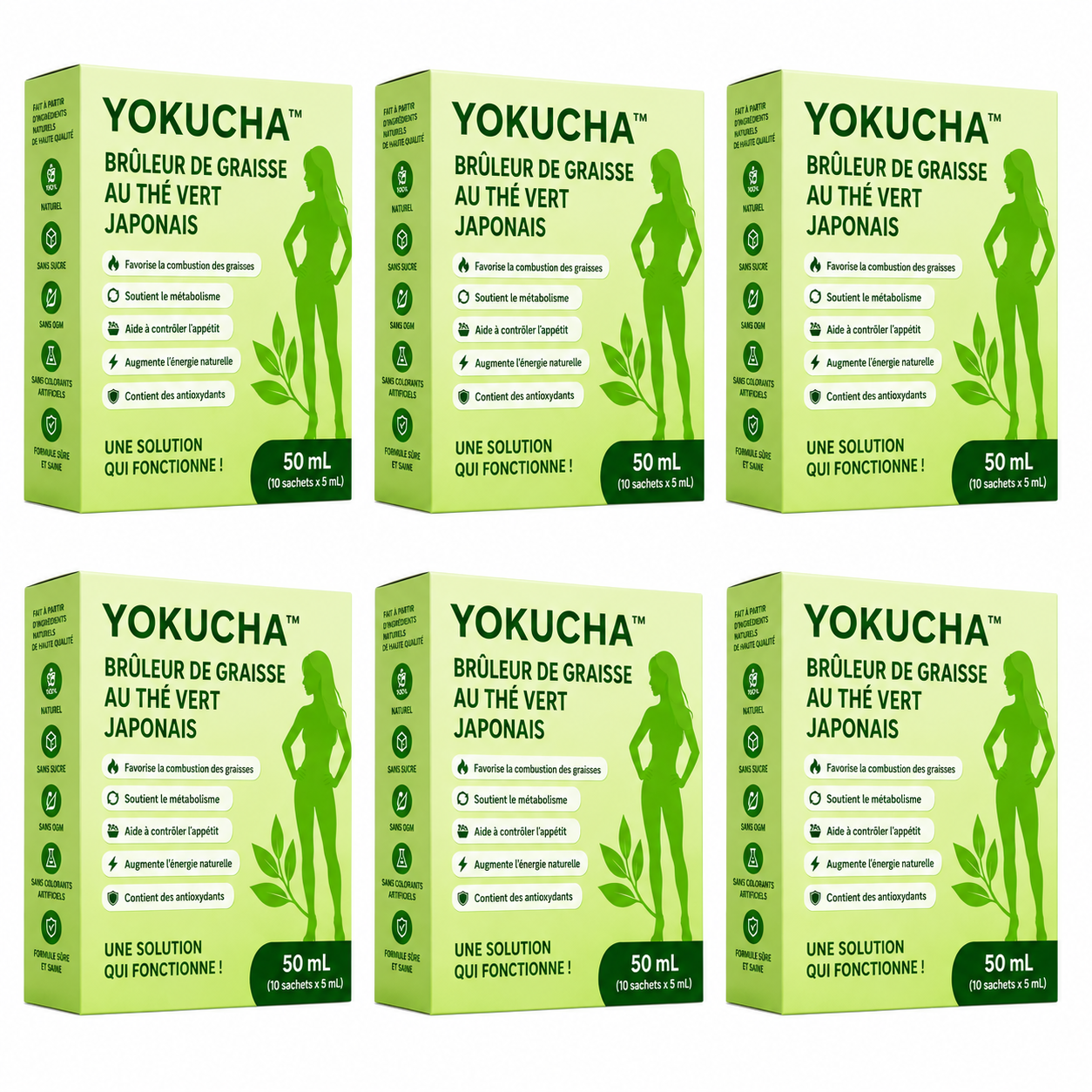 Yokucha™ Brûleur de Graisse au Thé Vert Japonais | Perdez 5 kg de ventre en 7 jours sans bouger de votre canapé!