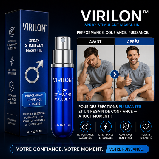 Virilon™ Spray Stimulant Masculin | Déclenche une érection en 60 secondes, sur simple pulvérisation!