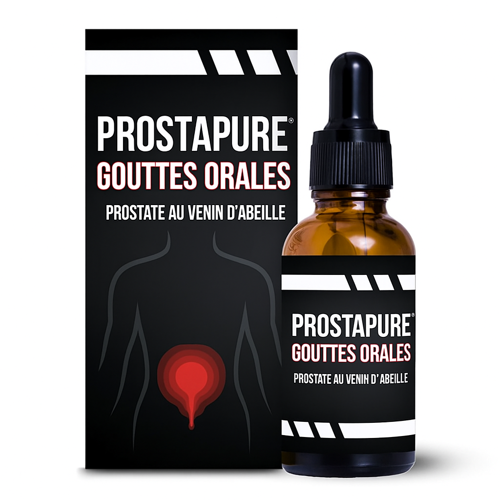 ProstaPure™ Gouttes Orales Prostate au Venin d'Abeille | Retrouvez une érection en 3 minutes!