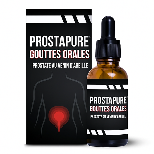 ProstaPure™ Gouttes Orales Prostate au Venin d'Abeille | Retrouvez une érection en 3 minutes!