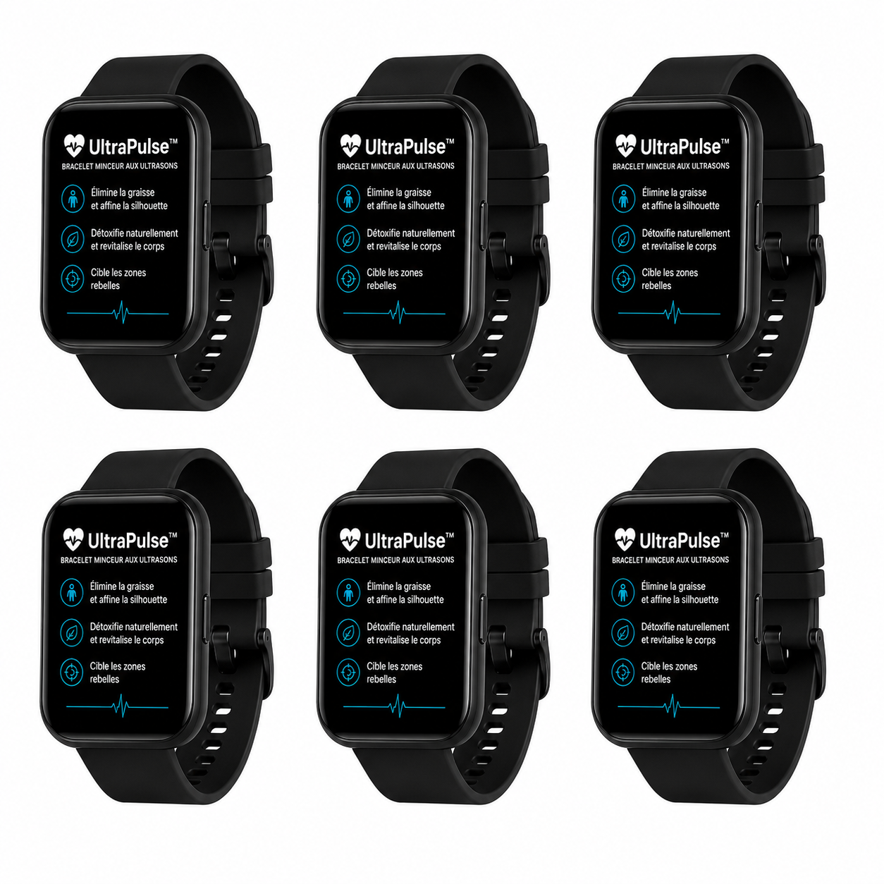 UltraPulse™ Bracelet Minceur aux Ultrasons | Élimine la Graisse et Détoxifie en un Instant!