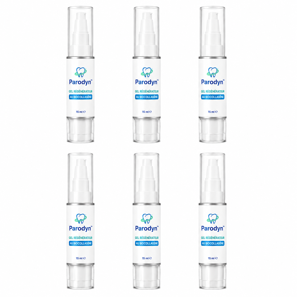 Parodyn™ Gel Régénérateur au Biocollagène | Vos gencives repoussent dès la première application!
