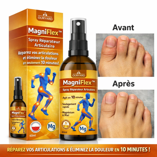 MagniFlex™ Spray Réparateur Articulaire | Réparez vos articulations et éliminez la douleur en seulement 10 minutes !