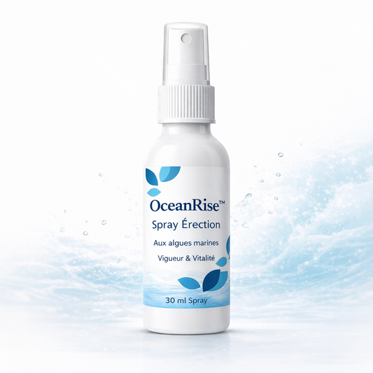 OceanRise™ Spray Érection aux Algues Marines Concentrées | Retrouvez une érection puissante en seulement 43 secondes !
