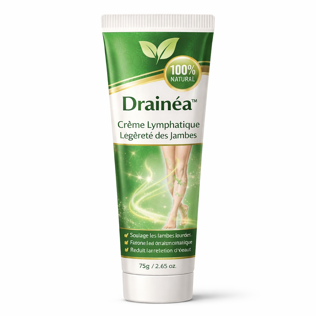 Drainéa™ Crème Lymphatique Légèreté des Jambes | Réduit le gonflement des jambes de 92% en seulement 24 heures !