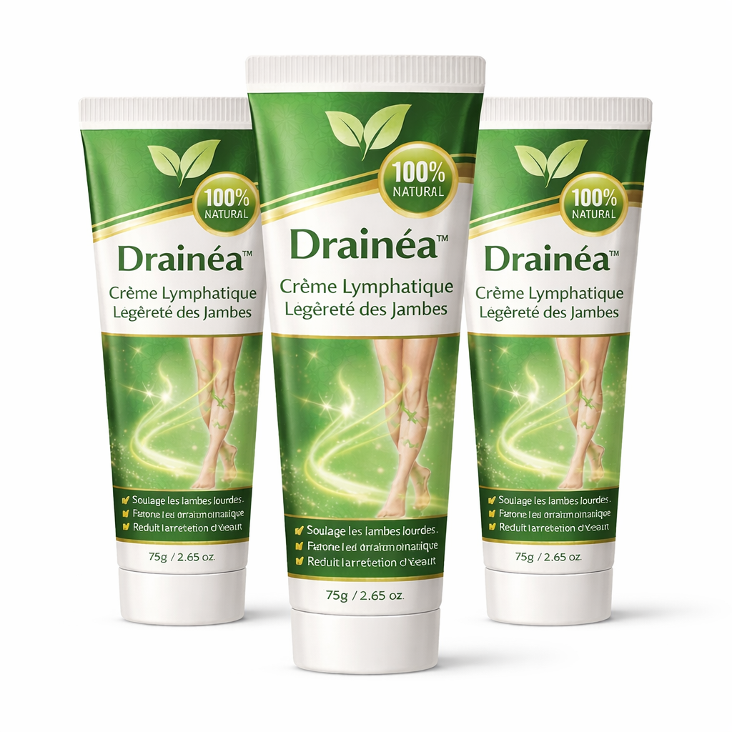 Drainéa™ Crème Lymphatique Légèreté des Jambes | Réduit le gonflement des jambes de 92% en seulement 24 heures !