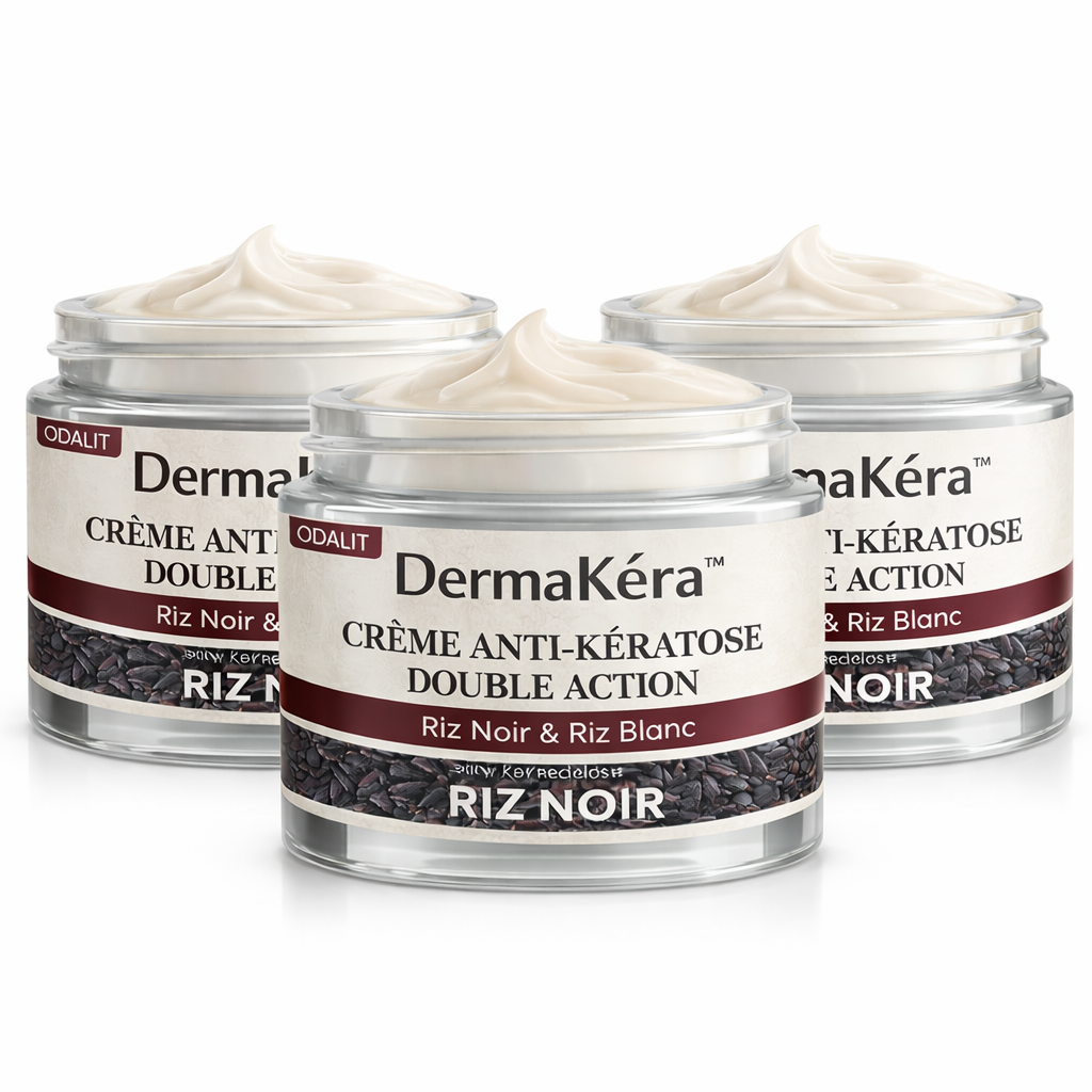 DermaKéra™ Crème Anti-Kératose Double Action | Éliminez les rugosités et retrouvez une peau lisse en 7 jours !