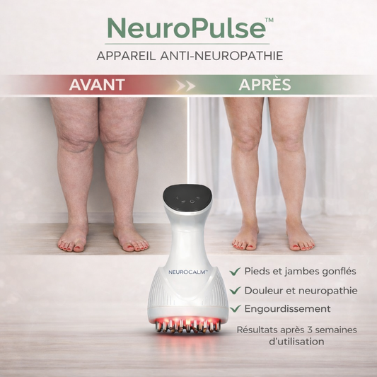 NeuroPulse™ Appareil Anti-Neuropathie | Stoppez brûlures et picotements en 3 minutes chrono !
