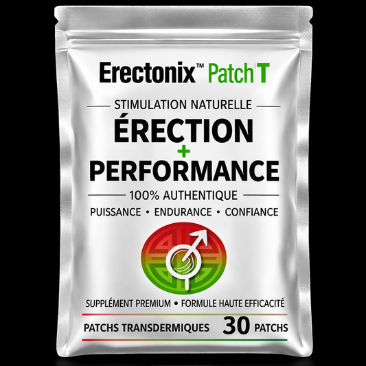 Erectonix™ Patch Transdermique | En seulement 5 minutes pour une érection plus forte et durable !