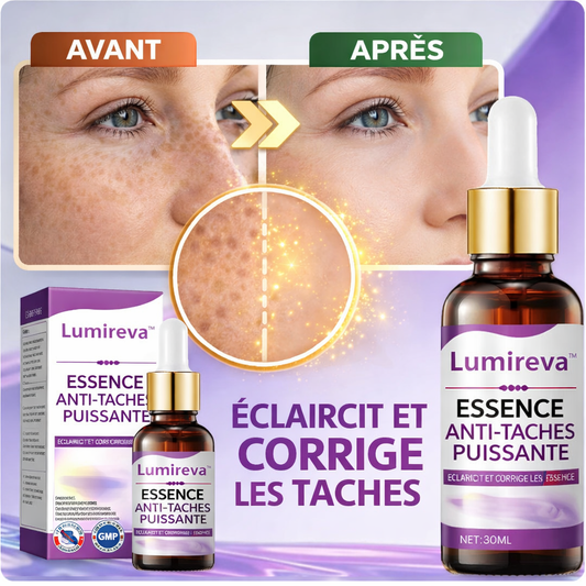 Lumireva™ Essence Anti-Taches Puissante | Éliminez visiblement les taches pigmentaires et révélez une peau parfaite !