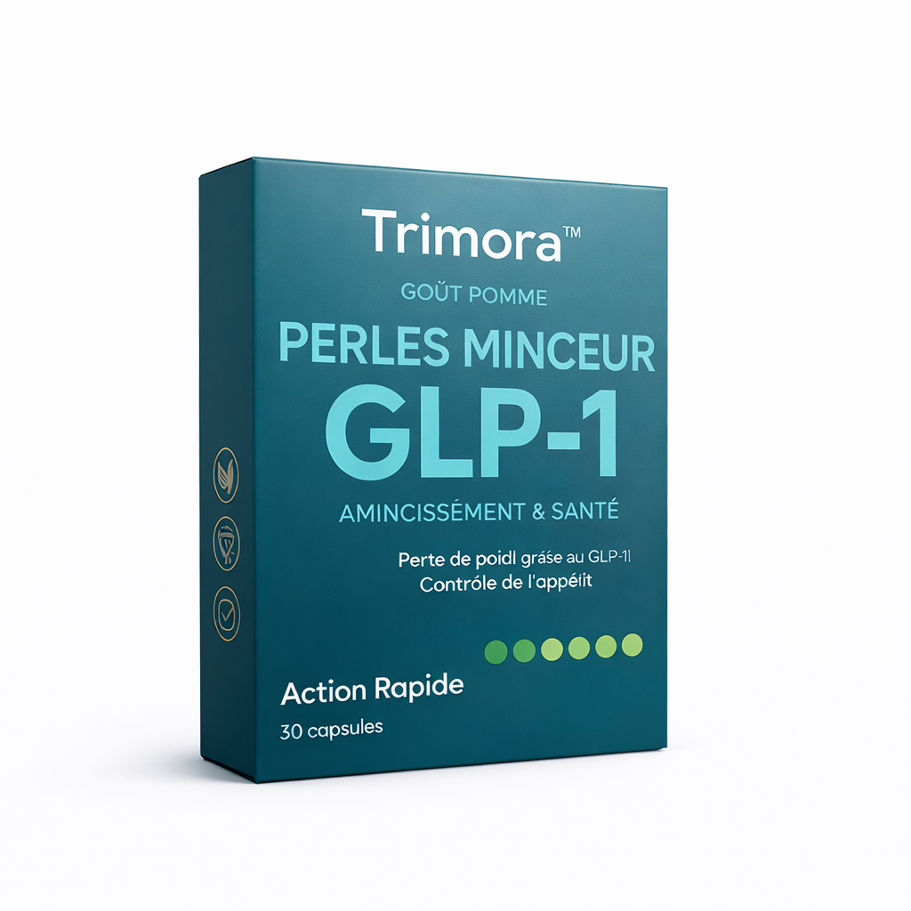 Trimora™ Perles Minceur GLP-1 | Activez votre métabolisme et éliminez les toxines en 10 minutes !
