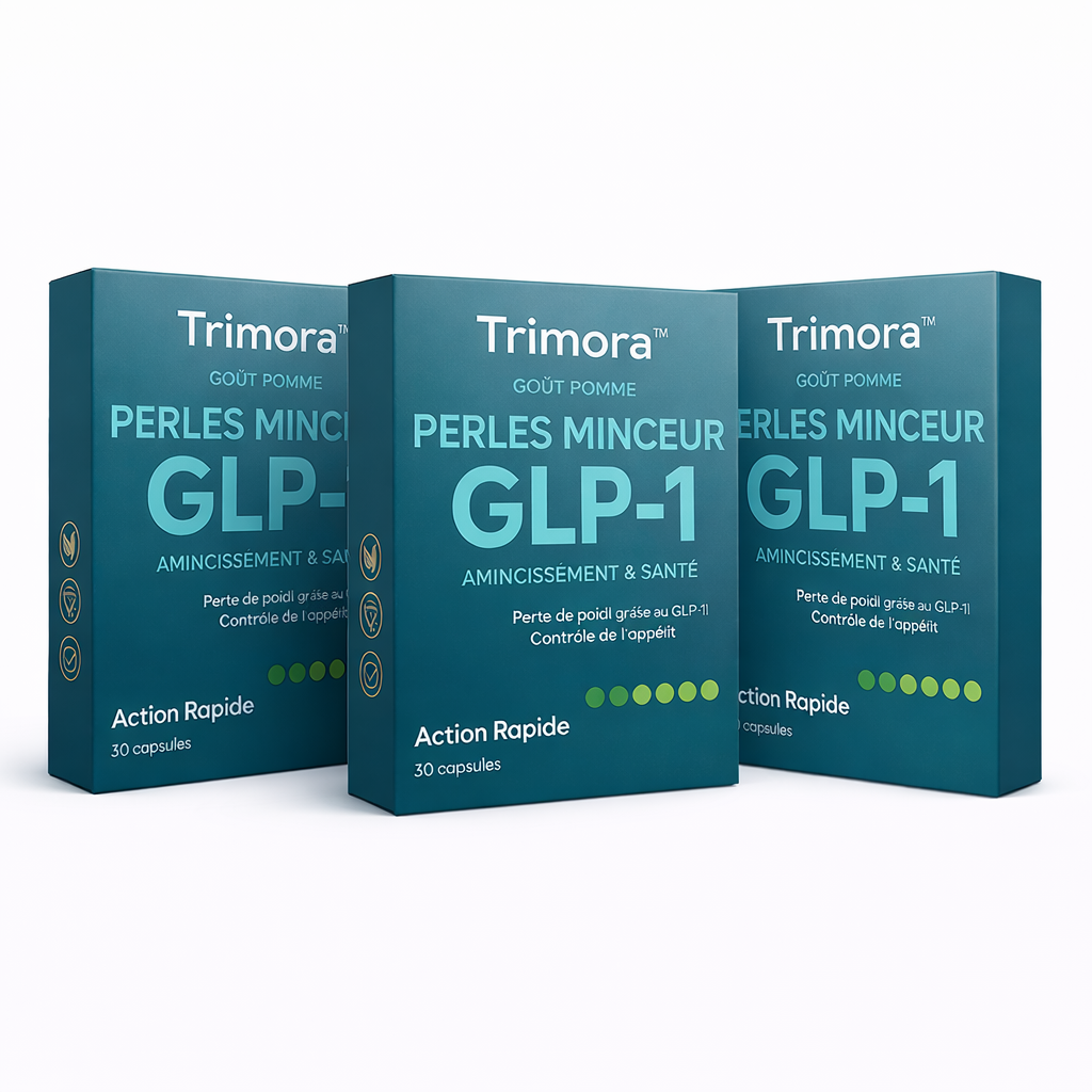 Trimora™ Perles Minceur GLP-1 | Activez votre métabolisme et éliminez les toxines en 10 minutes !