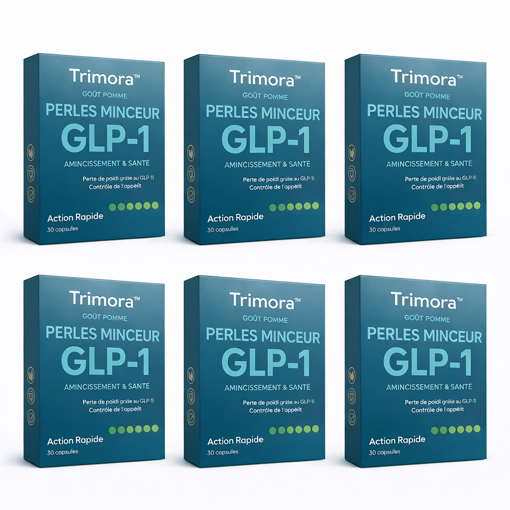 Trimora™ Perles Minceur GLP-1 | Activez votre métabolisme et éliminez les toxines en 10 minutes !
