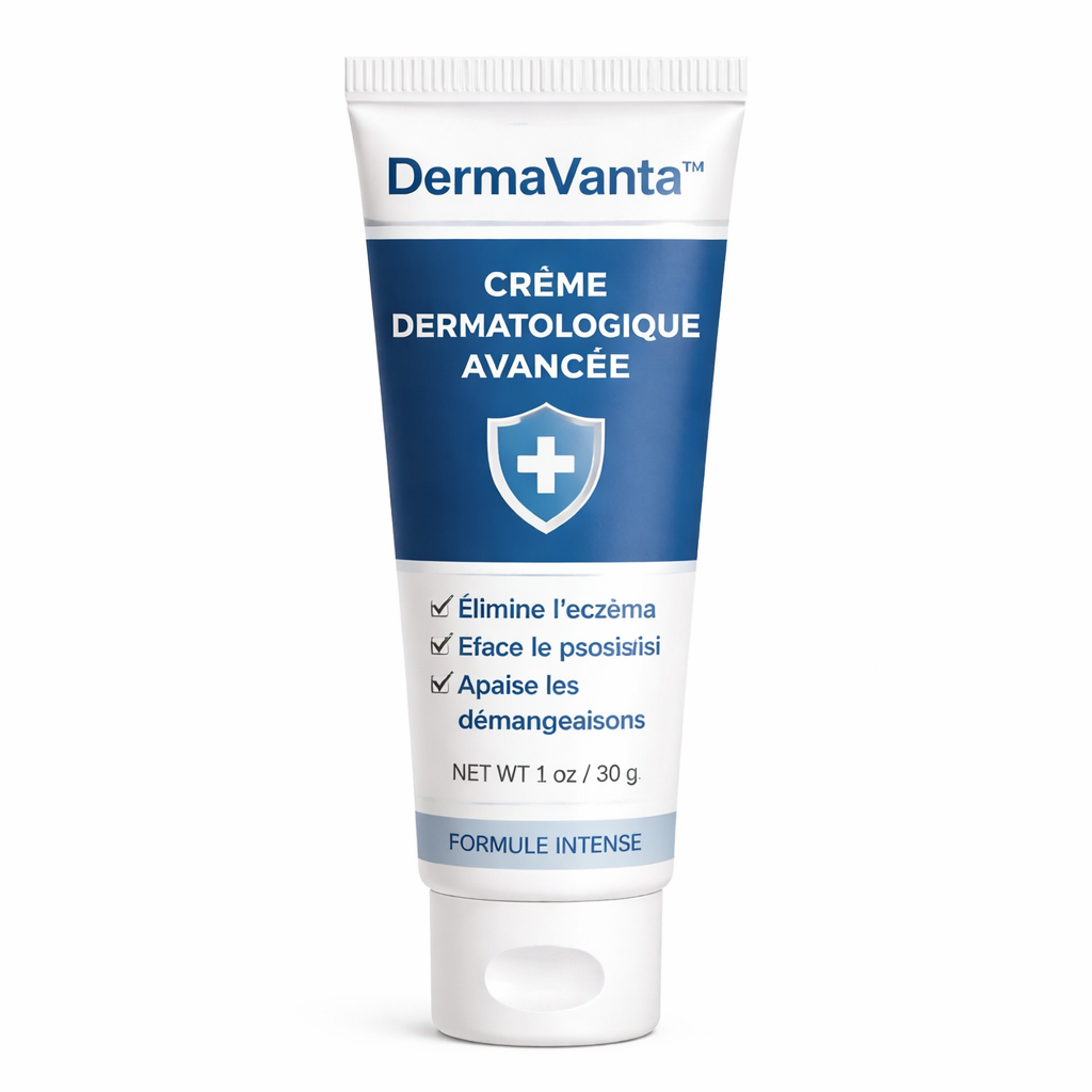 DermaVanta™ Crème Dermatologique Avancée | Élimine 98 % des plaques et régénère la peau en 3 jours !