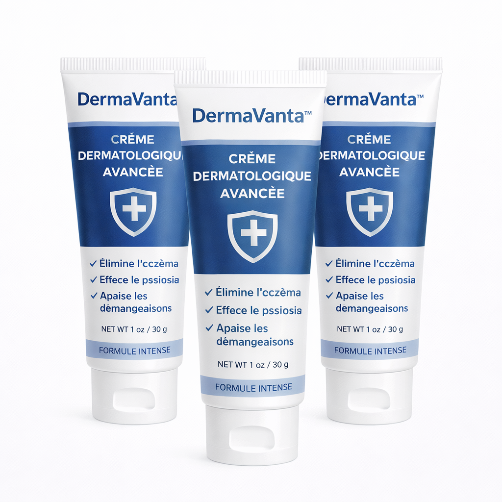 DermaVanta™ Crème Dermatologique Avancée | Élimine 98 % des plaques et régénère la peau en 3 jours !