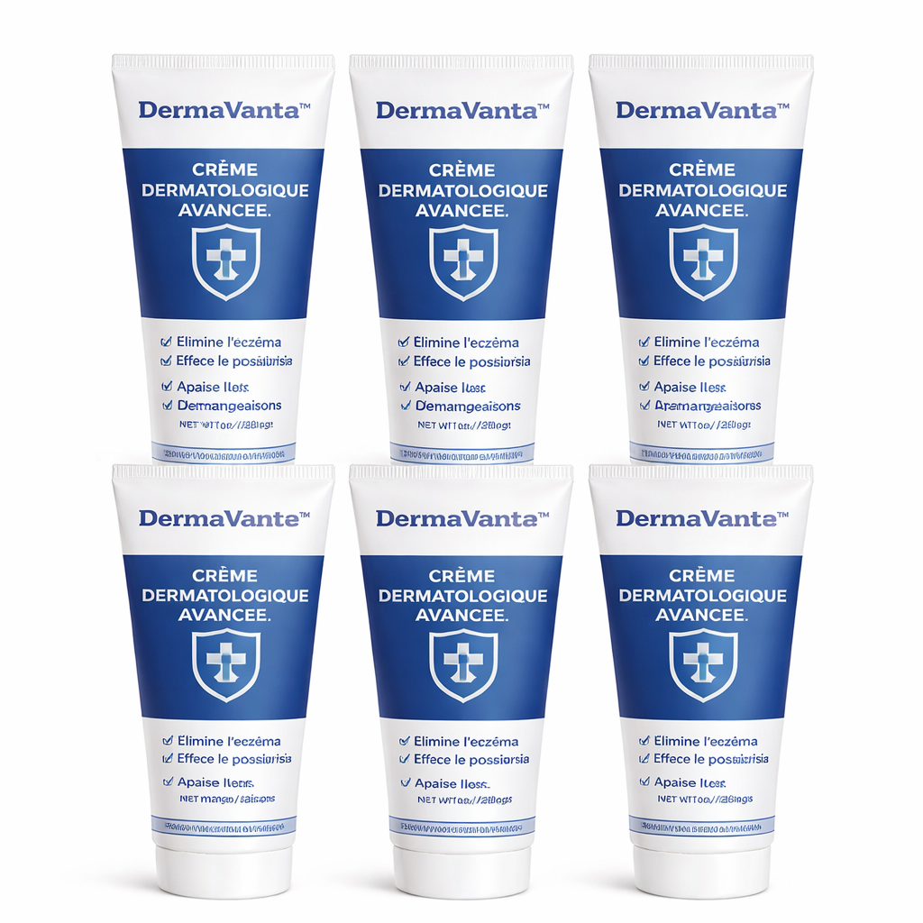 DermaVanta™ Crème Dermatologique Avancée | Élimine 98 % des plaques et régénère la peau en 3 jours !
