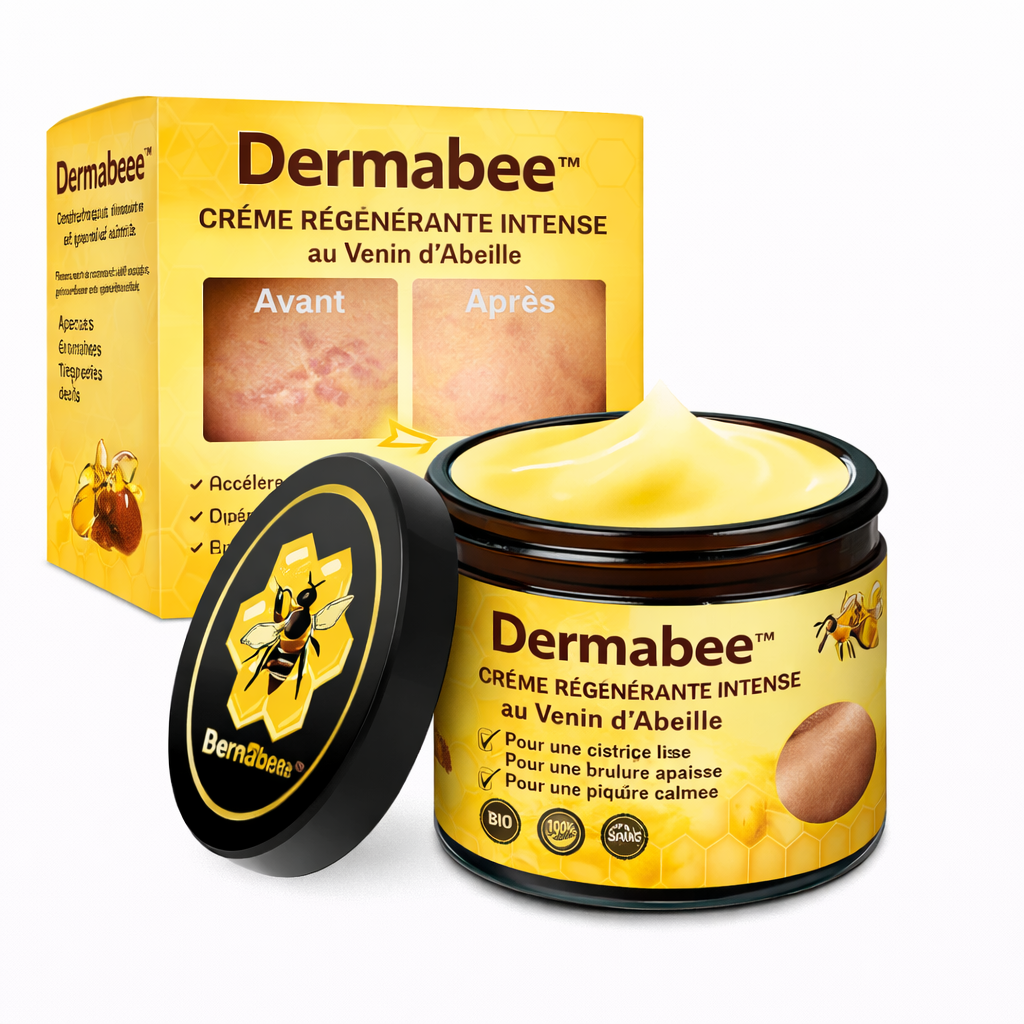 Dermabee™ Crème Régénérante Intense | Répare et raffermit votre peau en 10 minutes !