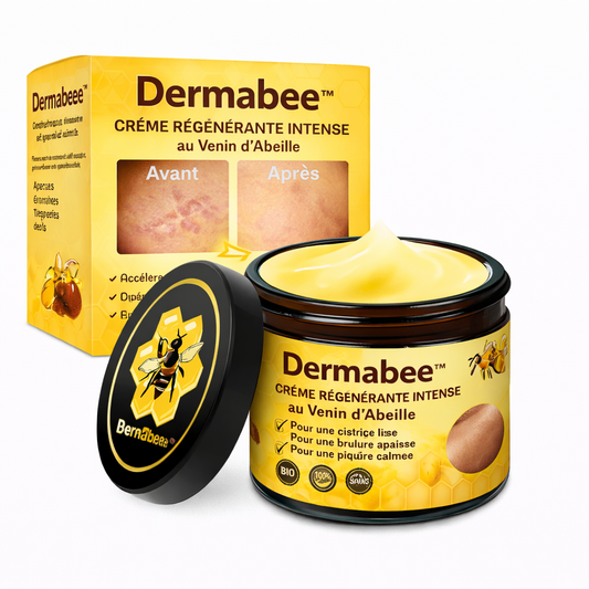 Dermabee™ Crème Régénérante Intense | Répare et raffermit votre peau en 10 minutes !