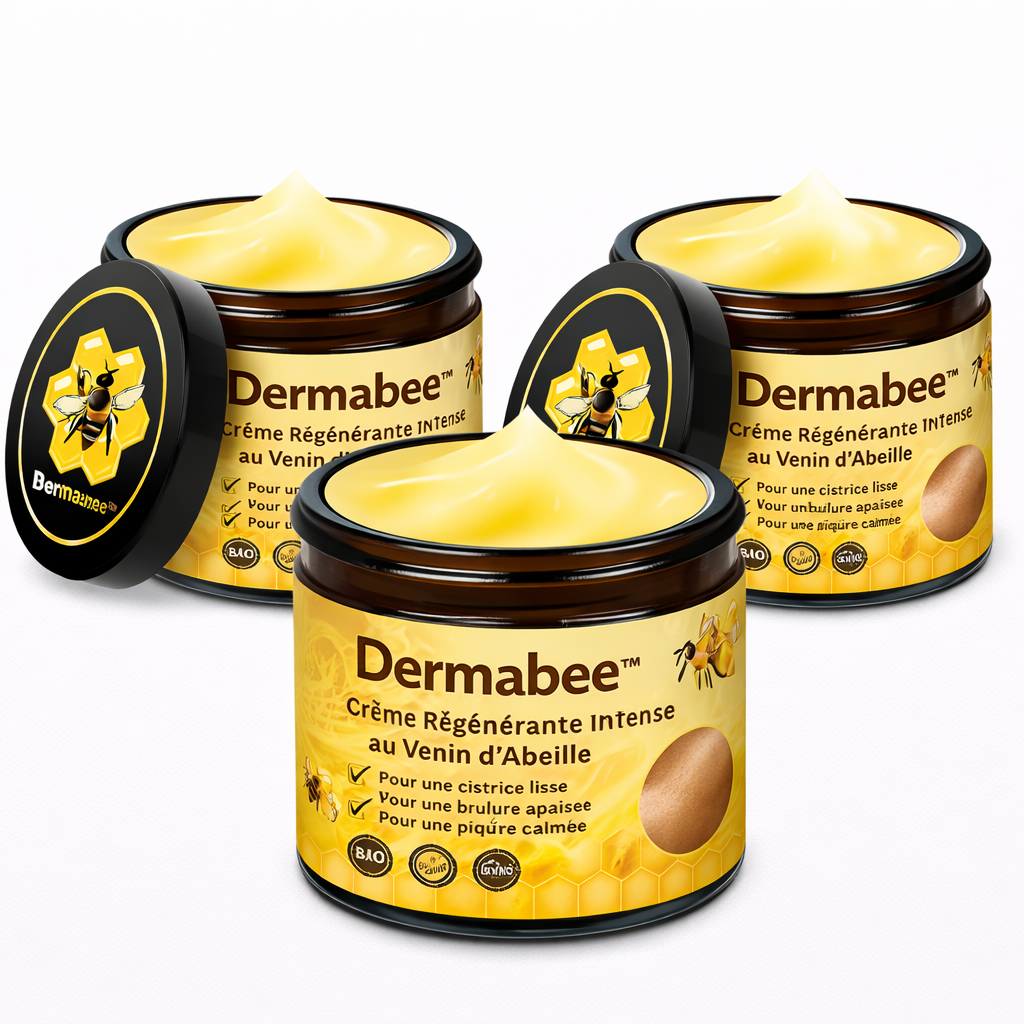 Dermabee™ Crème Régénérante Intense | Répare et raffermit votre peau en 10 minutes !