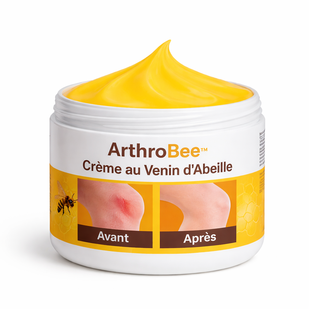 ArthroBee™ Crème au Venin d’Abeille | Répare vos articulations et soulage la douleur en 10 minutes !