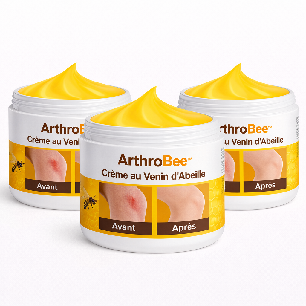 ArthroBee™ Crème au Venin d’Abeille | Répare vos articulations et soulage la douleur en 10 minutes !