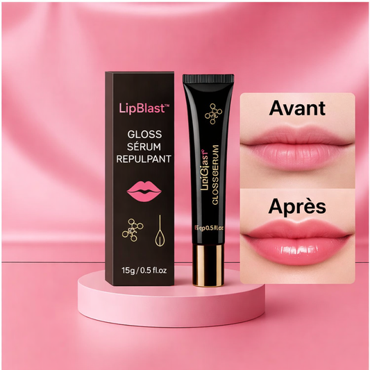 LipBlast™ Gloss Sérum Repulpant | Repulpez vos lèvres instantanément en 10 minutes !