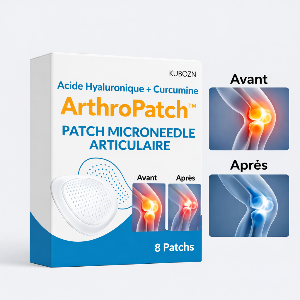 ArthroPatch™ Patch Microneedle Articulaire | Soulage les douleurs et régénère vos articulations en 10 minutes !