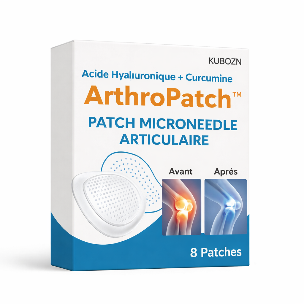 ArthroPatch™ Patch Microneedle Articulaire | Soulage les douleurs et régénère vos articulations en 10 minutes !