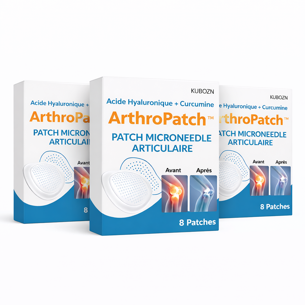 ArthroPatch™ Patch Microneedle Articulaire | Soulage les douleurs et régénère vos articulations en 10 minutes !