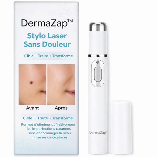 DermaZap™ Stylo Laser Sans Douleur | Éliminez verrues et grains de beauté dès la 1ère utilisation !