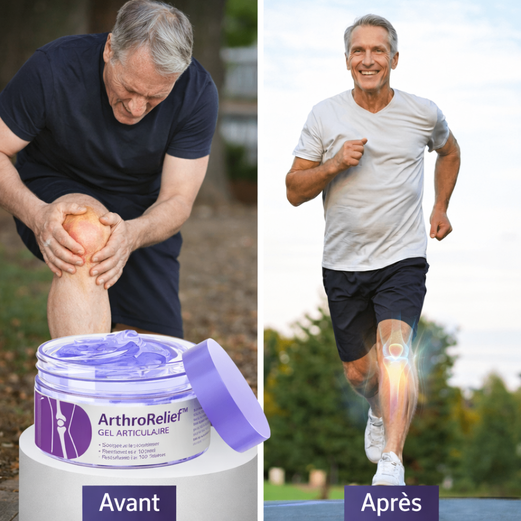 ArthroRelief™ Gel Articulaire | Soulage les douleurs articulaires en 10 minutes !