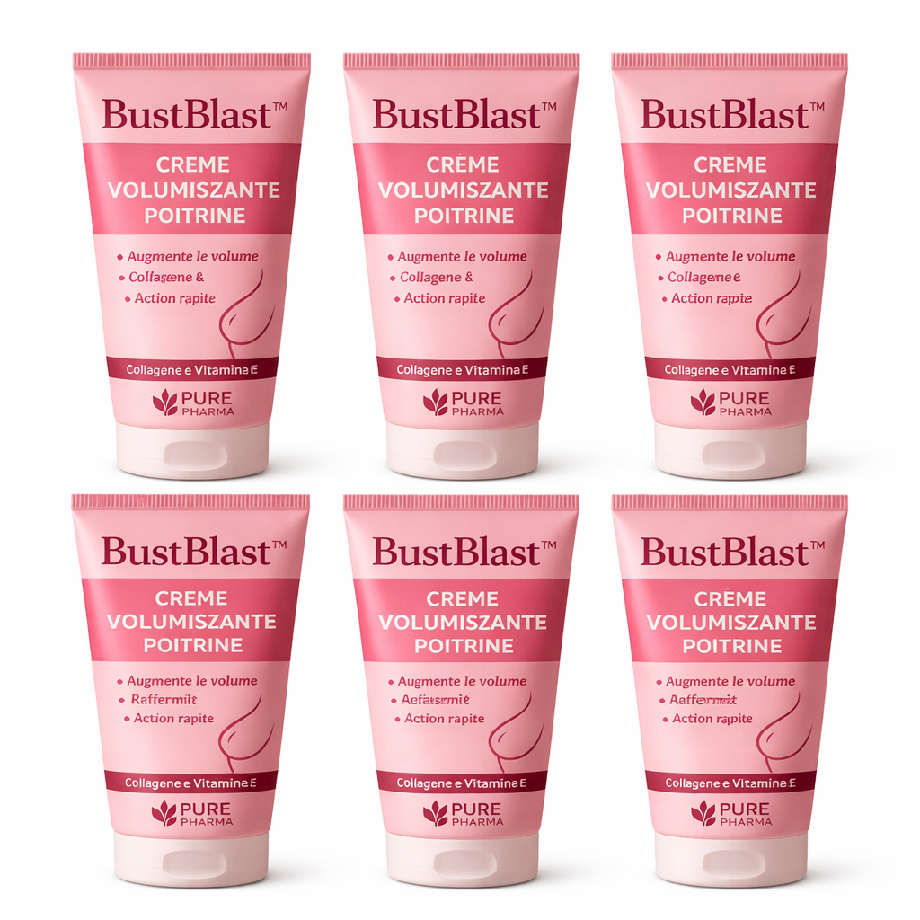 BustBlast™ Crème Volumisante Poitrine | Gagnez jusqu’à 3 tailles de bonnet en seulement 10 minutes !