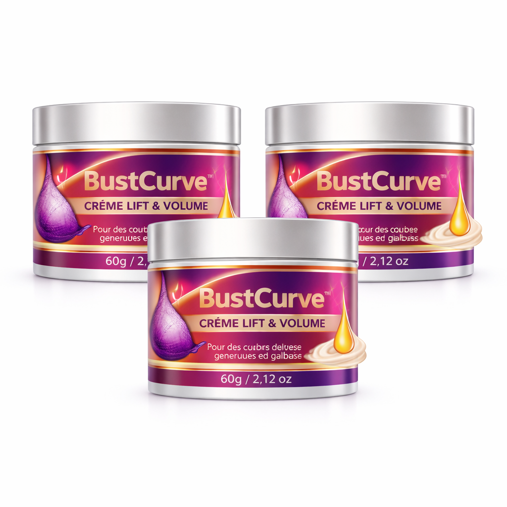 BustCurve™ Crème Lift & Volume | Gagnez jusqu’à 3 tailles de bonnet et galbez vos fesses en 10 minutes !