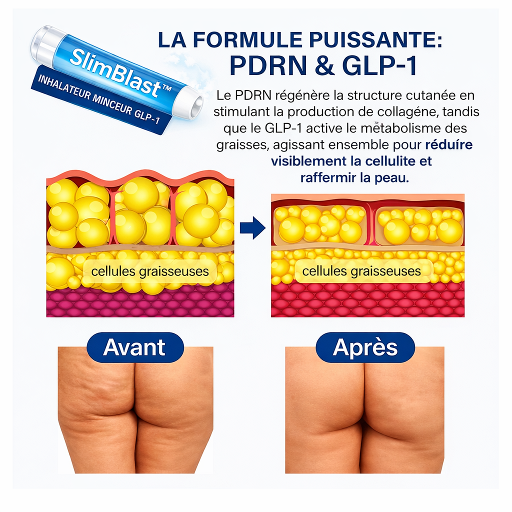 SlimBlast™ Inhalateur Minceur GLP-1 |  Élimine les toxines et fait perdre du poids en 10 minutes !